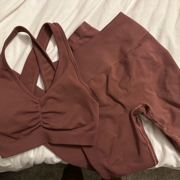 Alphalete Pants - Alphalete Amplify Set - Autumn